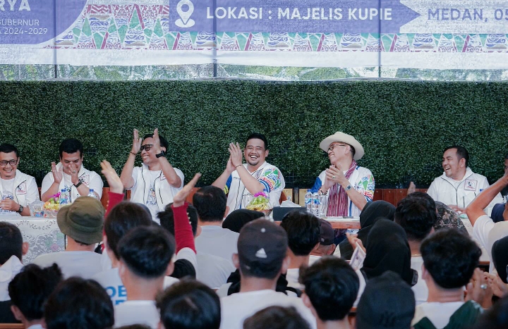 Calon Gubernur Sumut: Bobby Nasution Hadir di Apel DPD Projo Muda Sumut