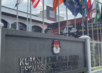 Foto (Gedung KPU Provinsi Sumatera Utara)