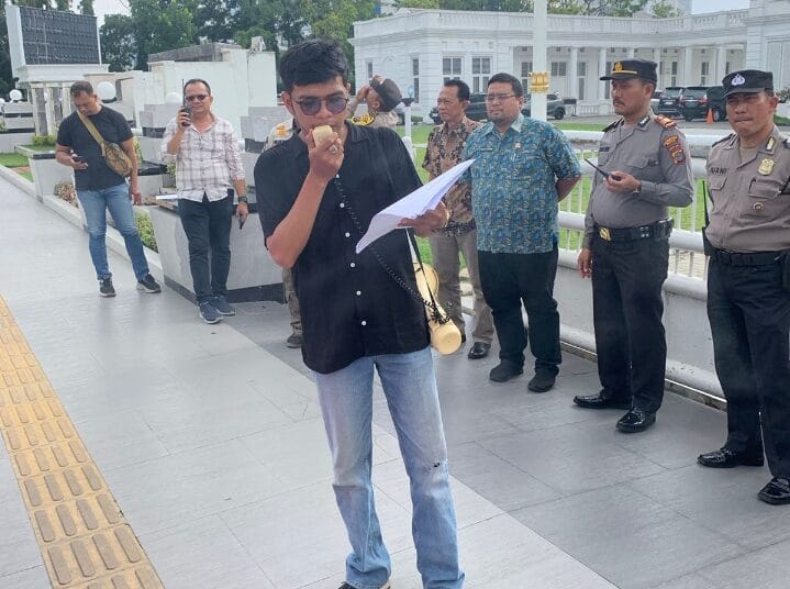 Koordinator Pusat Aliansi Aktivis Kota (AKTA) Ari Gusti Syahputra.