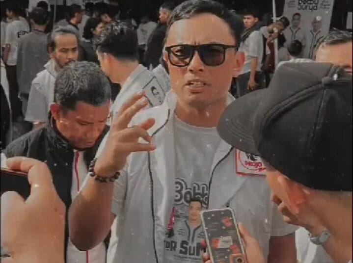 Ketua Dewan Pimpinan Daerah (DPD) Projo Muda Sumut Irwansyah Hasibuan