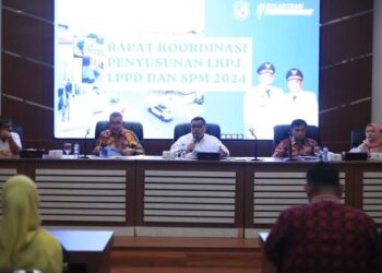 Topan Minta Penyusunan LKPJ, LPPD, LSPM 2024, di Kebut, dan di Selesaikan dengan Baik