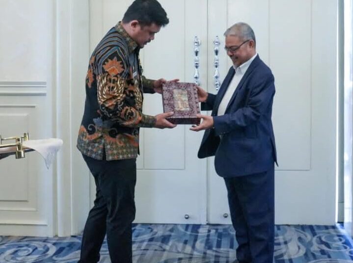 Bobby Nasution Terima Kunjungan Datuk Bandar Ipoh