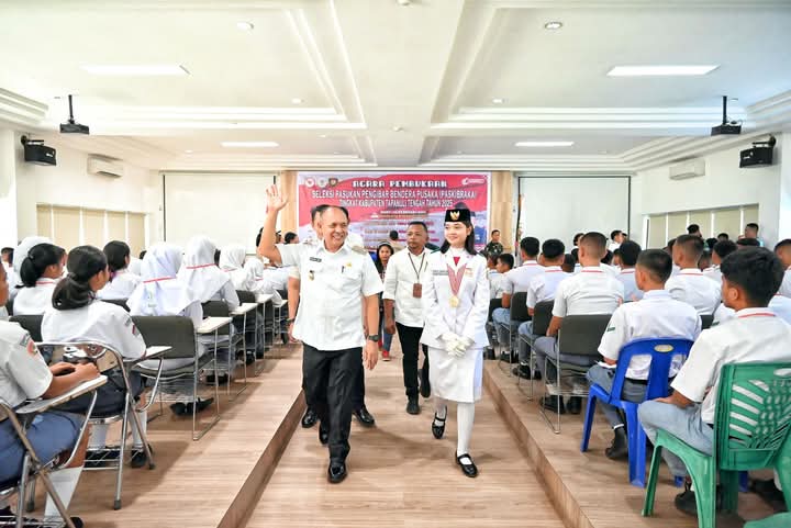 Mahmud Efendi Lubis Resmi Buka Seleksi Paskibraka Tingkat Kabupaten Tapanuli Tengah Tahun 2025