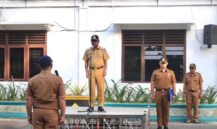 Wali Kota Binjai Pimpin Apel Gabungan dan Imbau DLH Kota Binjai Fokus pada Penanganan Sampah