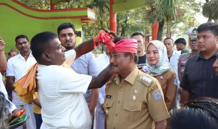 Wali Kota Binjai Amir Hamzah, Hadir di Pelepasan Pawai Pejalan Kaki Paal Kuddam Binjai