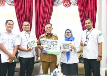 Bupati Tapteng Terima Kunjungan Kepala BPJS Kesehatan Kota Sibolga