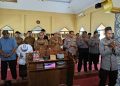 Polres Tapteng Gelar Sholat Ghoib : Doa Bersama Untuk Personel Polri Yang Gugur di Lampung
