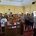 Polres Tapteng Gelar Sholat Ghoib : Doa Bersama Untuk Personel Polri Yang Gugur di Lampung