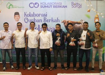 Projo Muda Sumut dan RKBN Salurkan 1.000 Paket Daging Kurban, Perkuat Semangat Gotong Royong di Hari Raya Iduladha