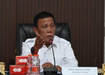 Bupati Tapanuli Tengah Memberhentikan Direktur BUMD PT. Sarana Pembangunan Tapian Nauli