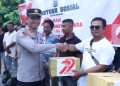 Polres Sibolga Salurkan Bansos untuk Buruh Pelabuhan