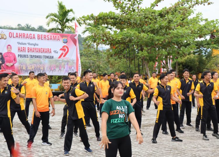 Sinergi Sehat di HUT Bhayangkara