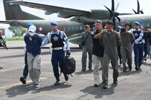 TNI AU Gelar Latihan Hanud Cakra C-25: Pesawat Tempur F-16 Laksanakan Pemaksaan Mendarat Terhadap Pesawat Asing