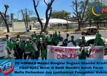 PC HIMMAH Medan Bongkar Dugaan Skandal Kredit Fiktif Rp82 Miliar di Bank Mandiri: Soroti Peran Mafia Perbankan dan Lambannya Penegakan Hukum