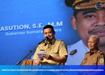 Pemprov Sumut Siapkan 1.700 Satuan Pendidikan Pelaksana Gizi untuk Sukseskan Program Makan Bergizi Gratis