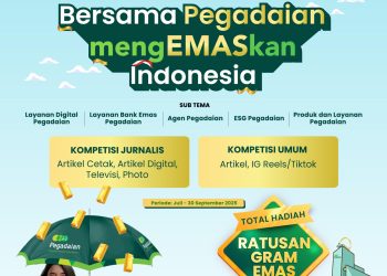 Pegadaian Media Awards 2025 Kembali Hadir, Siap Rebut Total Hadiah Ratusan Gram Emas!