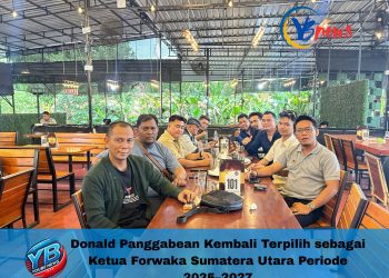 Donald Panggabean Kembali Terpilih sebagai Ketua Forwaka Sumatera Utara Periode 2025–2027
