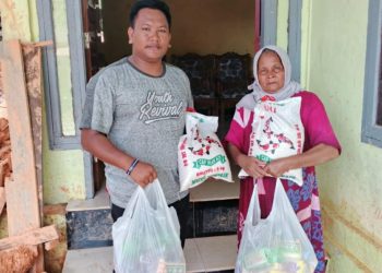 DPW IMORI Sumut Salurkan Sembako untuk Korban Banjir di Tapanuli Tengah