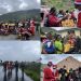 Santa Claus Beraksi di Papua, Mobil Natal Satgas Yonif 743 Tebar Sukacita di Kota Mulia