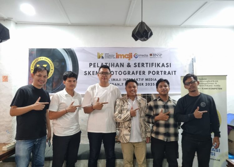 Perkuat Daya Saing Industri Kreatif, SDM PT Imaji Interaktif Media Dinyatakan Kompeten melalui Kolaborasi dengan KAMI