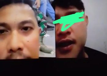 Viral! Pria Inisial “RK” Ngaku Satu Angkatan Mayor Teddy dan Pakai Seragam TNI Pangkat Letkol