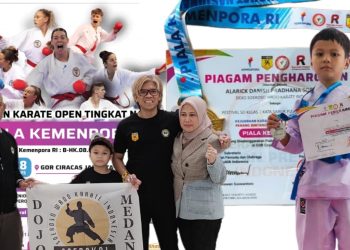 Dari Medan untuk Indonesia, Alarick Danish Pradhana Soeroso Juara 1 Karateka Piala Kemenpora. Total 14 Medali Sepanjang Tahun 2025