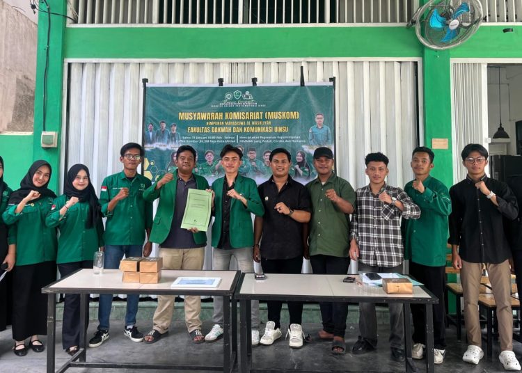 Terpilih Lewat Musyawarah Komisariat, Syahru Maulana Lubis Pimpin PK FDK HIMMAH UINSU Medan