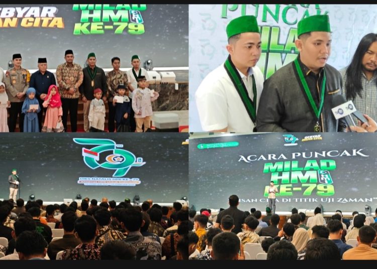 Milad ke-79, HMI Sumut Tegaskan Komitmen Jaga Kamtibmas dan Kawal Pembangunan