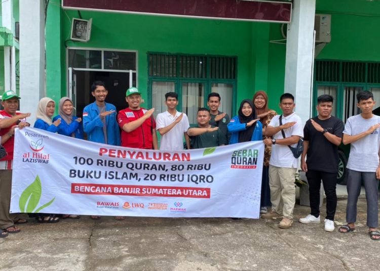 Safari Ramadhan 1447 H: GII dan LAZISWAF Al Hilal Salurkan Seribu Al-Qur’an ke Korban Bencana Tapteng