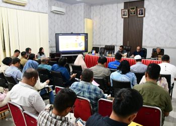 Bupati Tapteng Buka Rakor Masa Transisi Darurat ke Pemulihan Pascabencana