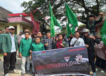 Geruduk Polda Sumut, PW IPA Sumut desak Polda Periksa Bupati dan Pimpinan PT MNA terkait dugaan penutupan sungai Badak mati.