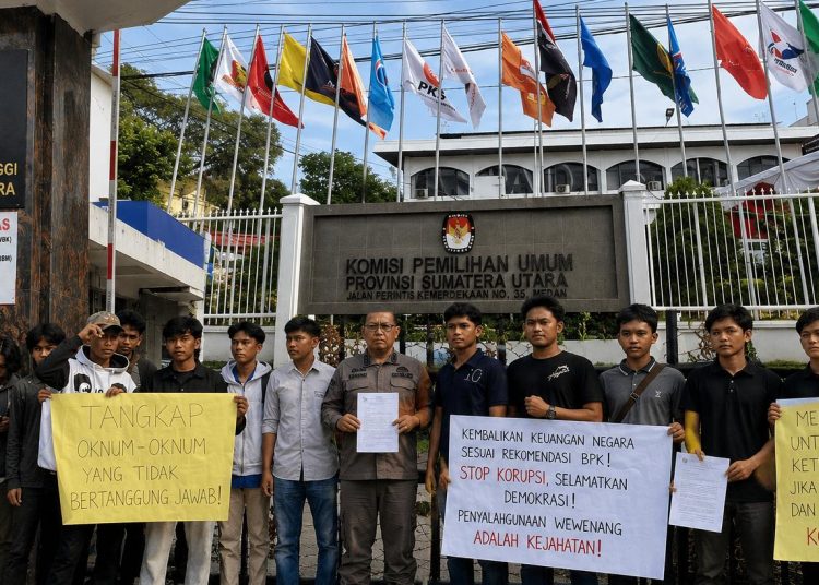 AMPAK Sumut Desak Periksa dan Copot Ketua KPU Sumut Terkait Temuan BPK Rp1,4 Miliar