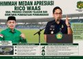 HIMMAH Medan Apresiasi Rico Waas Soal Progres Stadion Teladan dan Komitmen Pemerataan Pembangunan