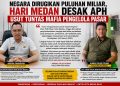 Negara Dirugikan Puluhan Miliar, HARI Medan Desak APH Usut Tuntas Mafia Pengelola Pasar