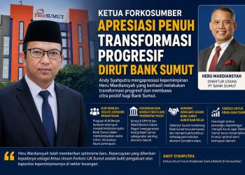 Forkosumber Apresiasi Penuh Transformasi Progresif Dirut Bank Sumut