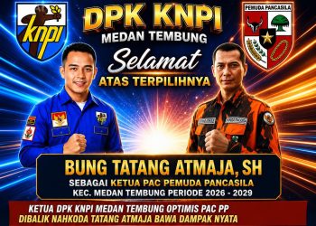 Ketua DPK KNPI Medan Tembung Optimis PAC PP Dibalik Nahkoda Tatang Atmaja Bawa Dampak Nyata