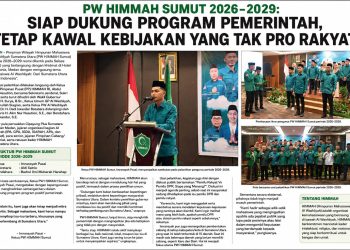 PW HIMMAH Sumut 2026–2029: Siap Dukung Program Pemerintah, Tetap Kawal Kebijakan Yang Tak Pro Rakyat