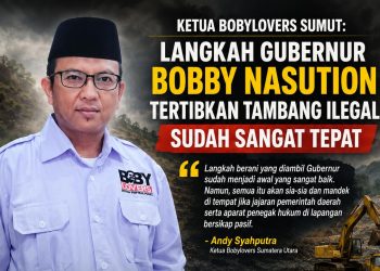 Ketua Bobylovers Sumut: Langkah Gubernur Bobby Nasution Tertibkan Tambang Ilegal Sudah Sangat Tepat