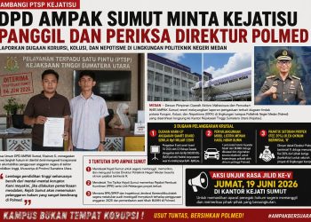 Sambangi PTSP Kejatisu, DPD AMPAK Sumut Minta Kejatisu Panggil dan Periksa Direktur Polmed