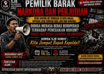 Korda SJB Sumut Desak Kapolda Tindak Tegas Dugaan Jaringan Narkoba dan Perjudian di Kota Binjai