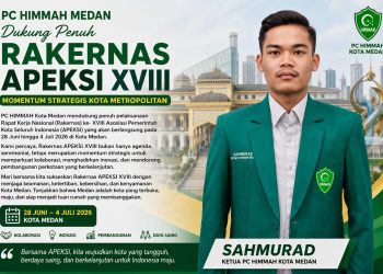 PC HIMMAH Medan Dukung Penuh Rakernas APEKSI XVIII: Momentum Strategis Kota Metropolitan