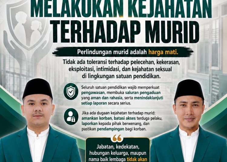 Majelis Pendidikan Al Washliyah Medan: Jangan Coba-Coba Melakukan Kejahatan Terhadap Murid