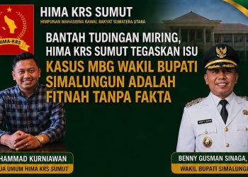 HIMA KRS Sumut Tegaskan Isu Kasus MBG Wakil Bupati Simalungun Adalah Fitnah Tanpa Fakta