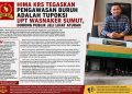 Hima KRS Tegaskan Pengawasan Buruh Adalah Tupoksi UPT Wasnaker Sumut, Dorong Publik Jeli Lihat Aturan