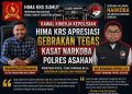 Kawal Kinerja Kepolisian, HIMA KRS Apresiasi Gebrakan Tegas Kasat Narkoba Polres Asahan