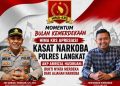 Momentum Bulan Kemerdekaan, HIMA KRS Apresiasi Kasat Narkoba Polres Langkat AKP Amrizal Hasibuan: Bukti Nyata Merdeka dari Jajahan Narkoba