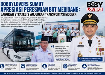 Bobylovers Sumut Apresiasi Peresmian BRT Mebidang: Langkah Strategis Wujudkan Transportasi Modern