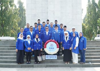 Sambut HUT PAN Kota Medan, Pengurus Gelar Upacara dan Tabur Bunga di TMP Nasional Medan