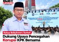 Ketua Bobylovers Sumut Dukung Upaya Pencegahan Korupsi KPK Bersama Gubernur dan 33 Kepala Daerah