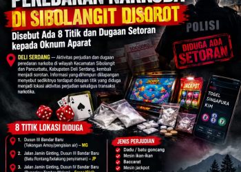 Judi dan Dugaan Peredaran Narkoba di Sibolangit Disorot, Disebut Ada 8 Titik dan Dugaan Setoran kepada Oknum Aparat
